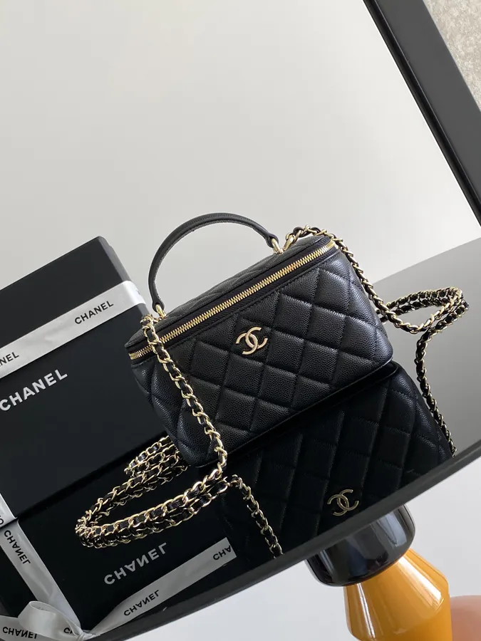 Chane Handbag with Chain Handle