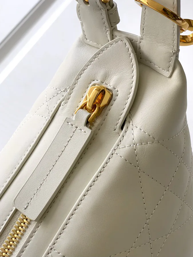 D Journey Handbag Mini Size, Modern Design, Grained Calfskin
