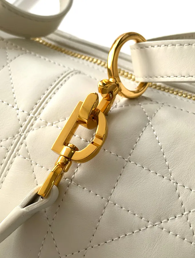 D Journey Handbag Mini Size, Modern Design, Grained Calfskin