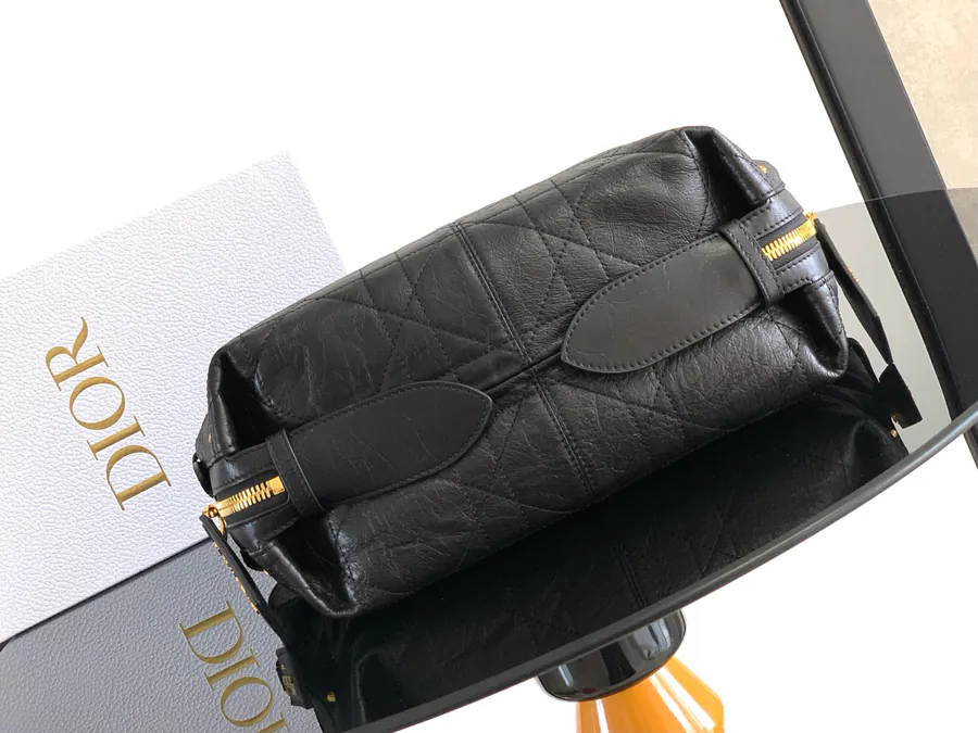 D Journey Handbag Mini Size, Modern Design, Grained Calfskin