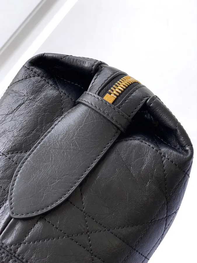 D Journey Handbag Mini Size, Modern Design, Grained Calfskin