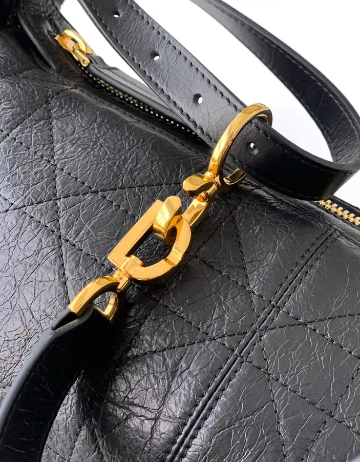 D Journey Handbag Mini Size, Modern Design, Grained Calfskin