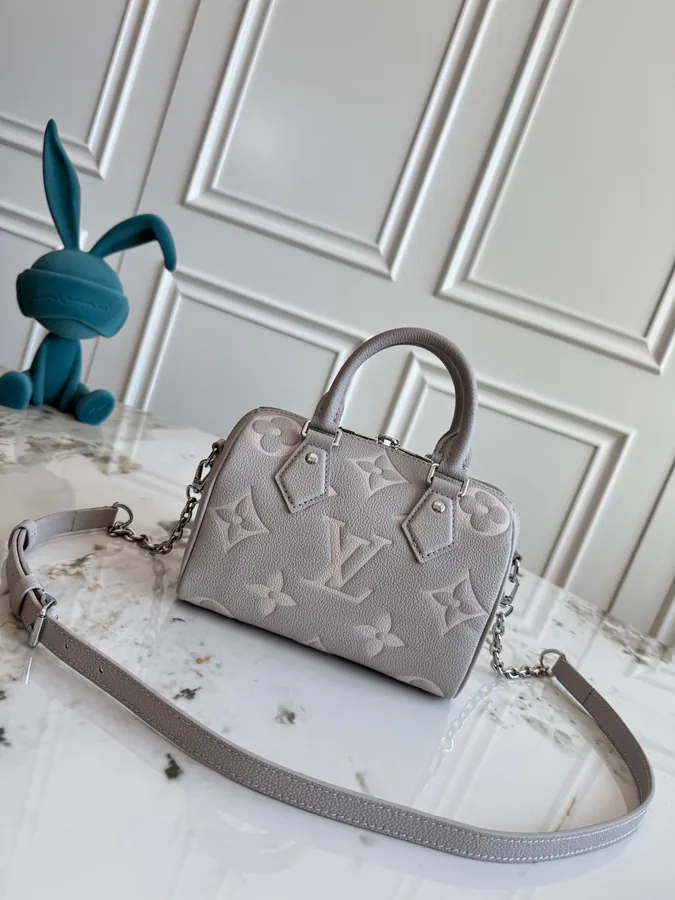 LV Speedy Bandoulière 20 in Monogram Empreinte Leather