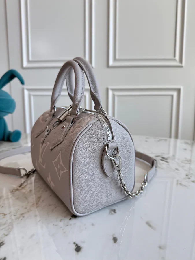 LV Speedy Bandoulière 20 in Monogram Empreinte Leather