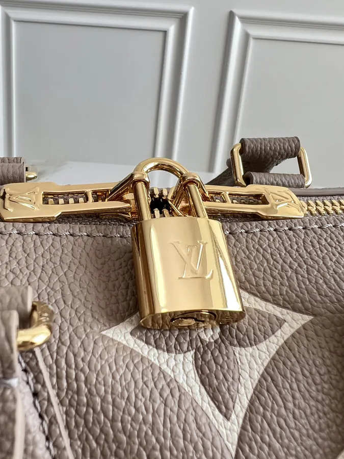 LV Speedy Bandoulière 20 in Monogram Empreinte Leather