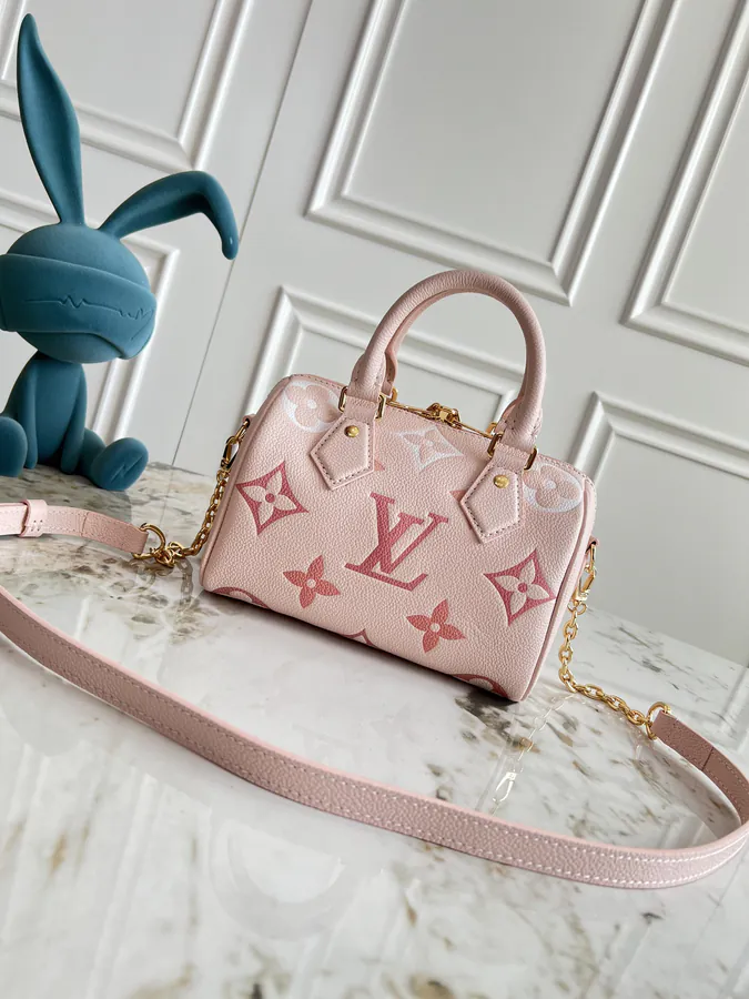 LV Speedy Bandoulière 20 in Monogram Empreinte Leather