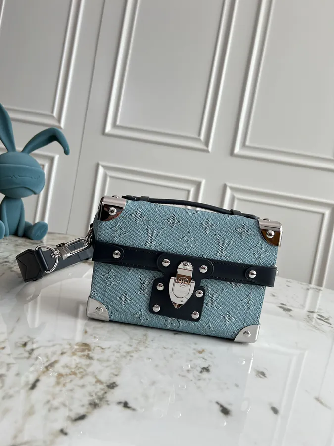 Soul Trunk Bucket Bag with Monogram Heritage Canvas and Leather Trim