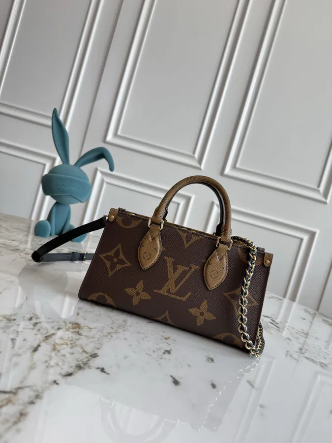OnTheGo East West Handbag with Monogram Giant Elements