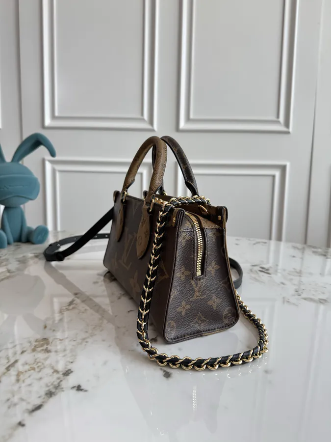 OnTheGo East West Handbag with Monogram Giant Elements
