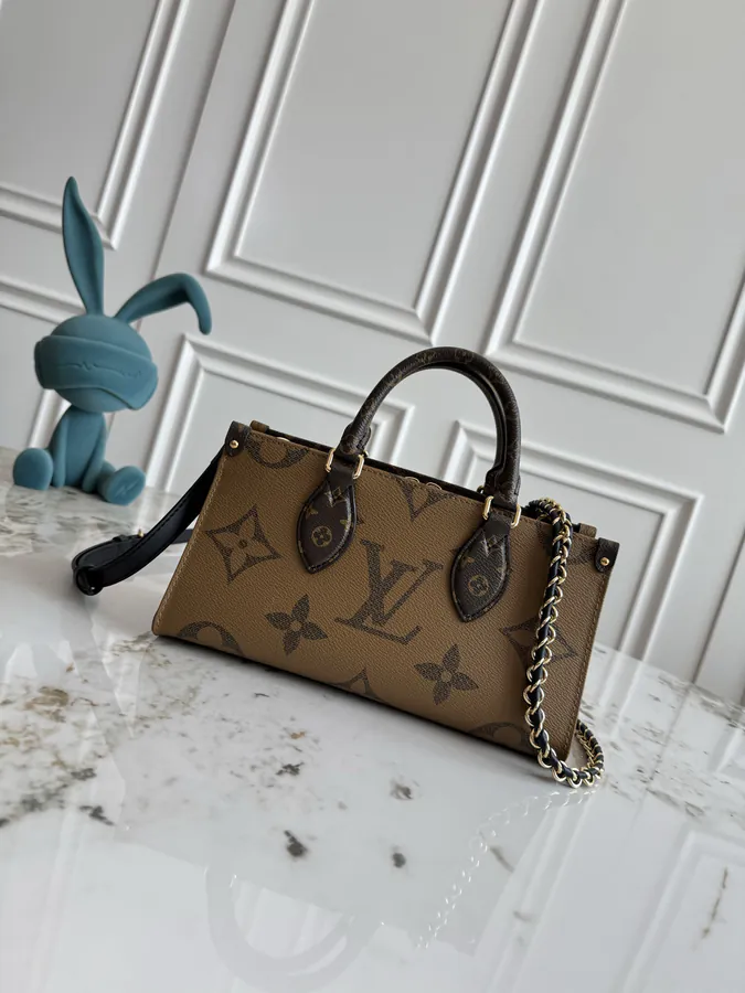 OnTheGo East West Handbag with Monogram Giant Elements