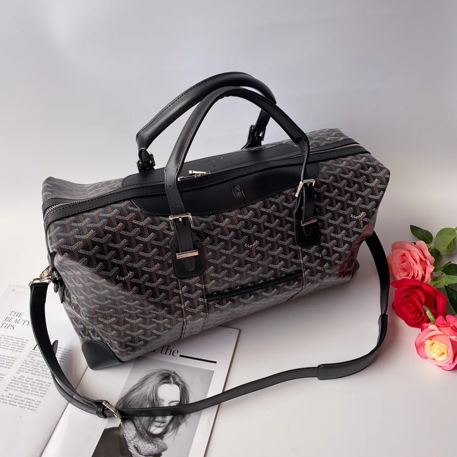GOYARD Travel Bag Elegant and Durable, with Signature Y Print Design