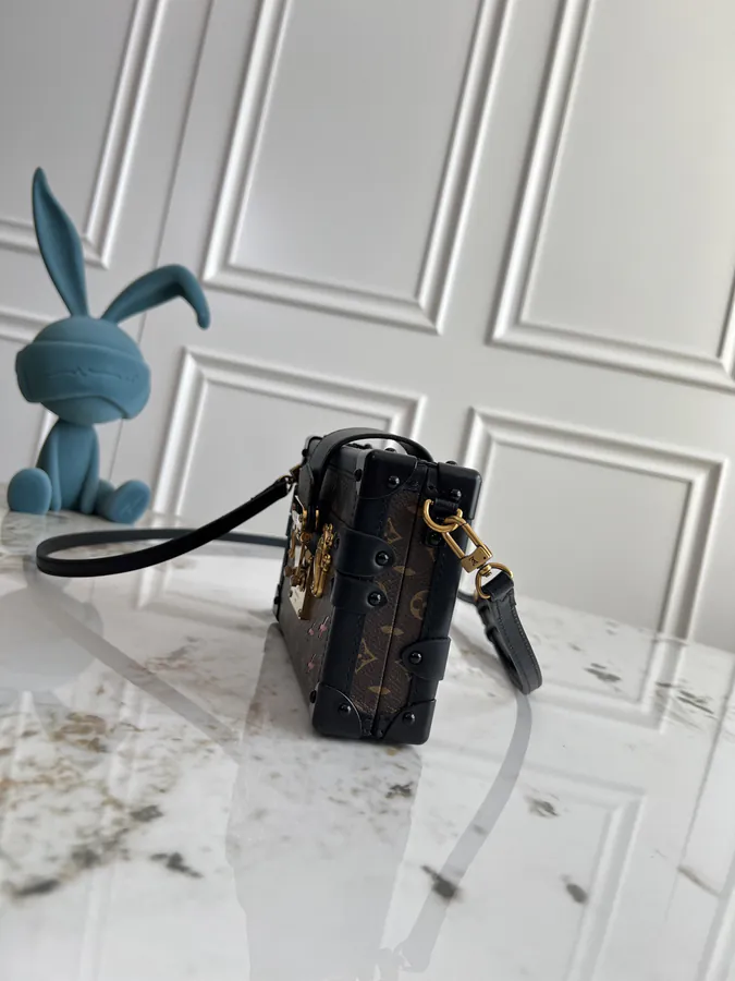Petite Malle Handbag Classic Monogram Canvas