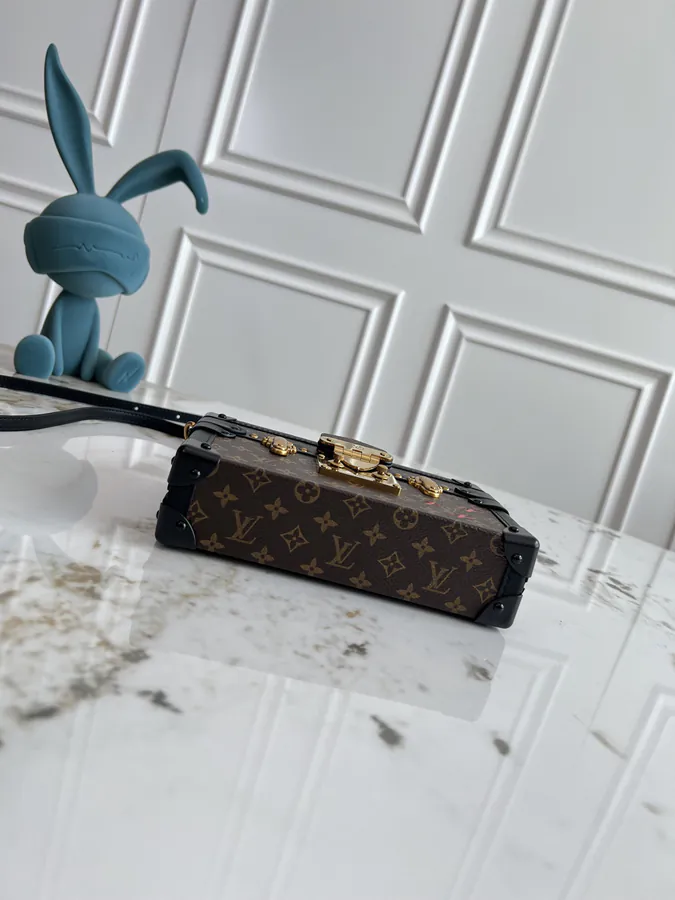 Petite Malle Handbag Classic Monogram Canvas