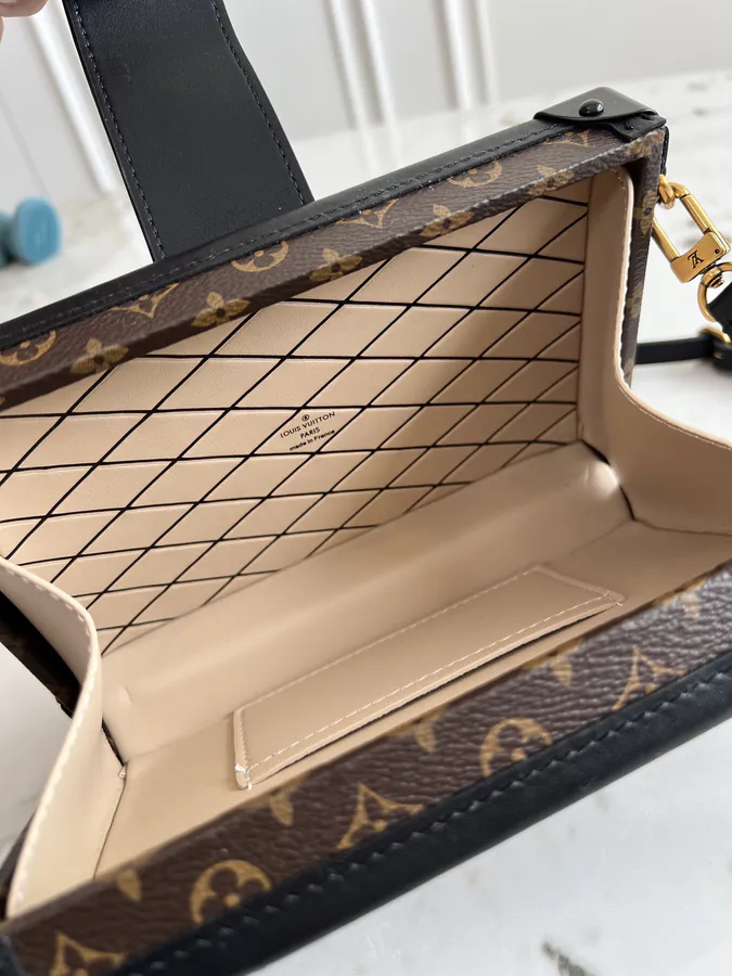 Petite Malle Handbag Classic Monogram Canvas