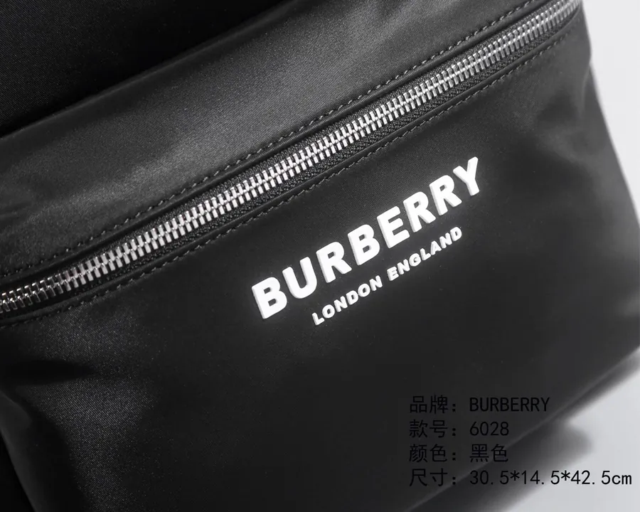 Original Burberry Shoulder Bag with Grained Calfskin and Cotton Lining