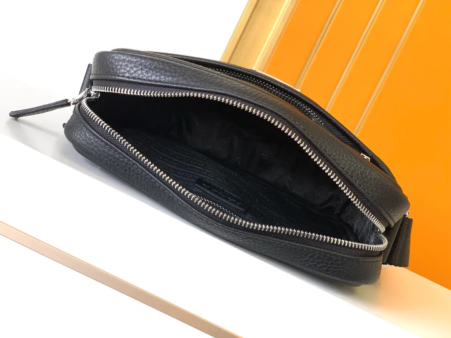 Pla New Style Bucket Bag with Natural Grained Deerhide