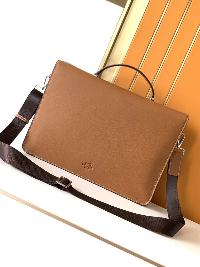 Ema Italian Top Grain Calfskin Briefcase