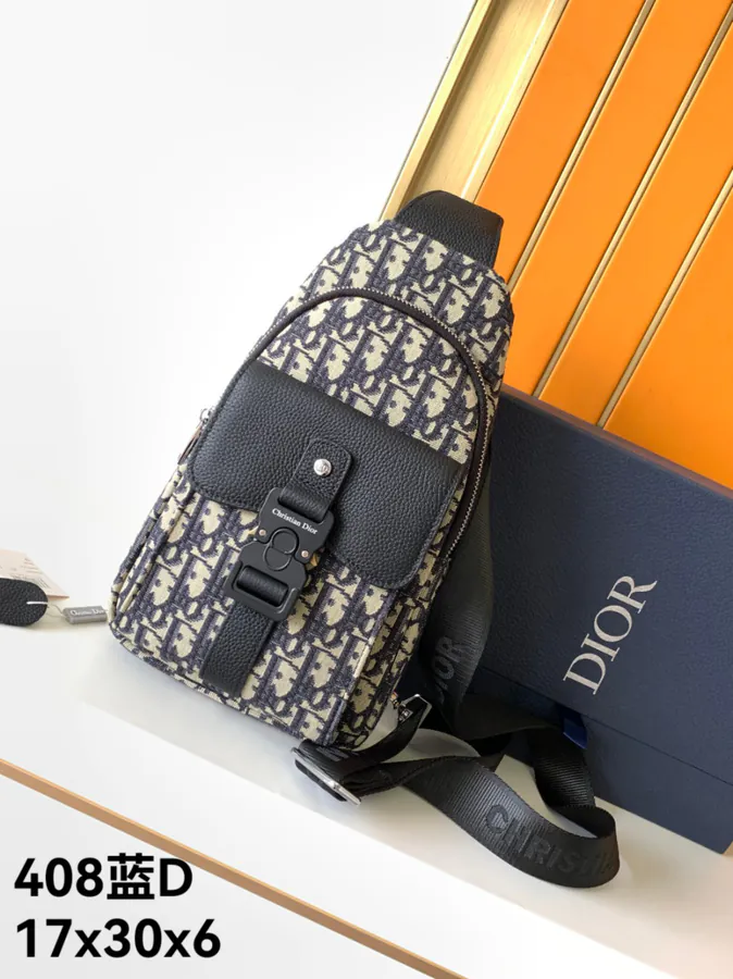 Blue D 408# Luxury Bucket Bag