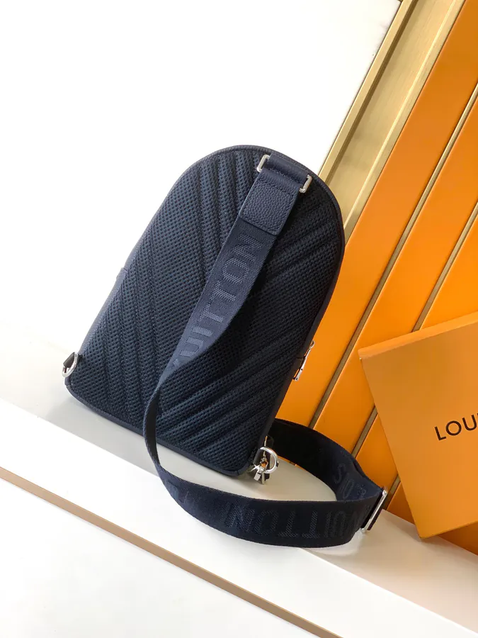 Avenue Crossbody Bag in Damier Infini Blue