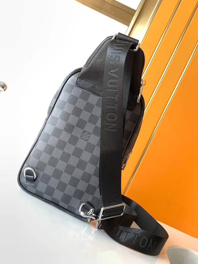 Avenue Crossbody Bag with Damier Infini Pattern
