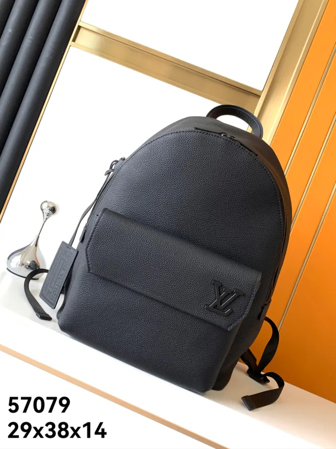Porte Documents Voyage Backpack in Full Grain Calfskin