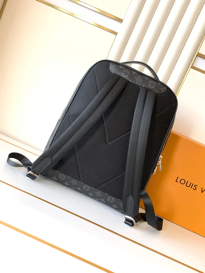 Avenue Damier Infinity Classic Black Flower Shoulder Bag