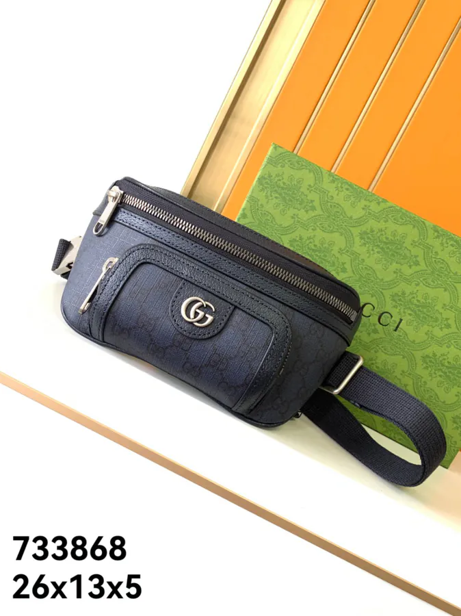 G Brand Bucket Bag Blue Series