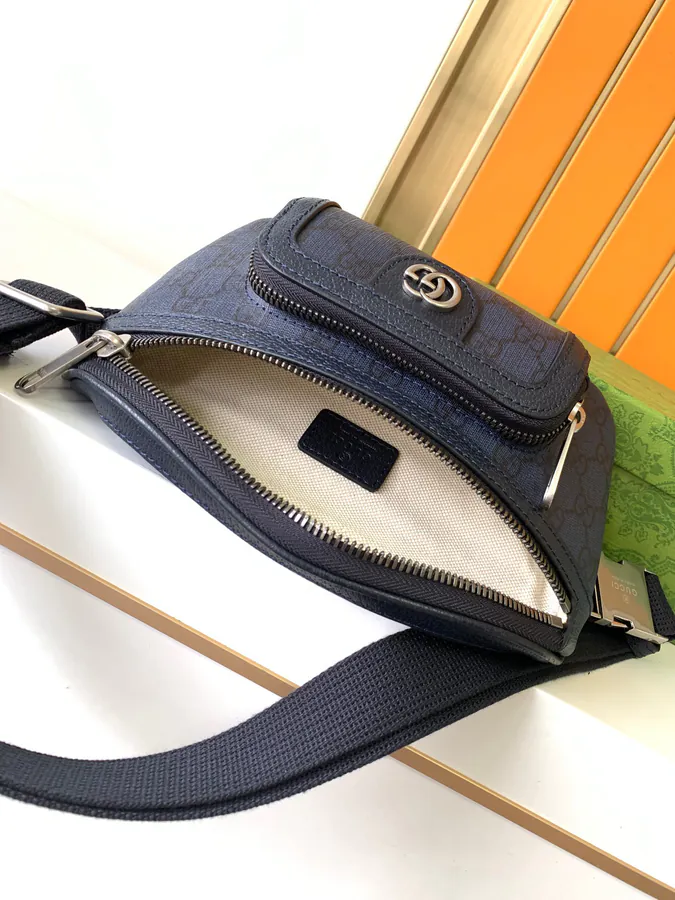 G Brand Bucket Bag Blue Series