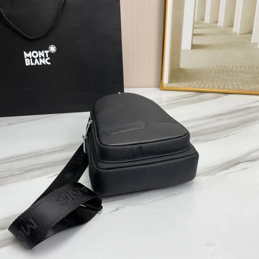 Montblanc Grained Calfskin Tote