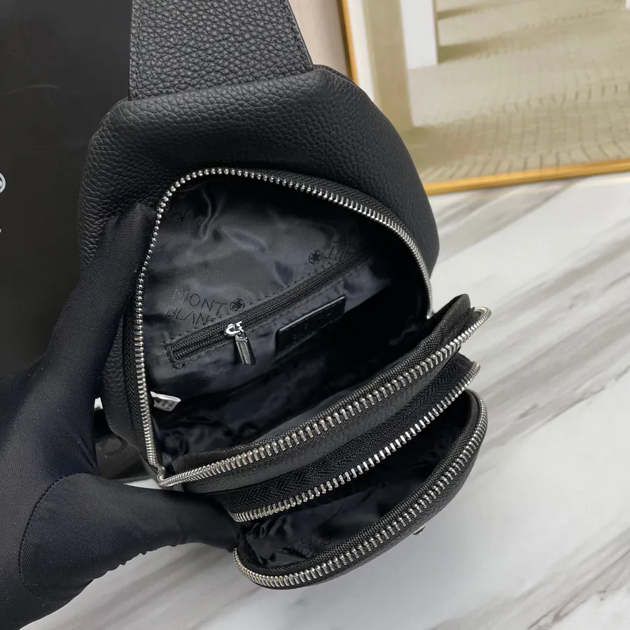 Montblanc Grained Calfskin Tote