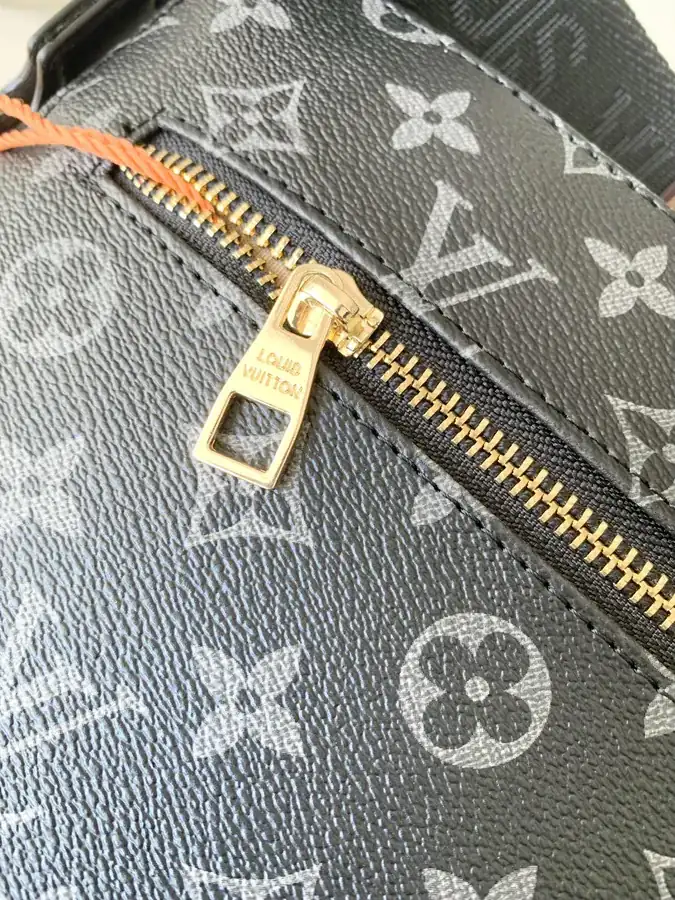 LV Men's Briefcase Premium Leather Crossbody Bag