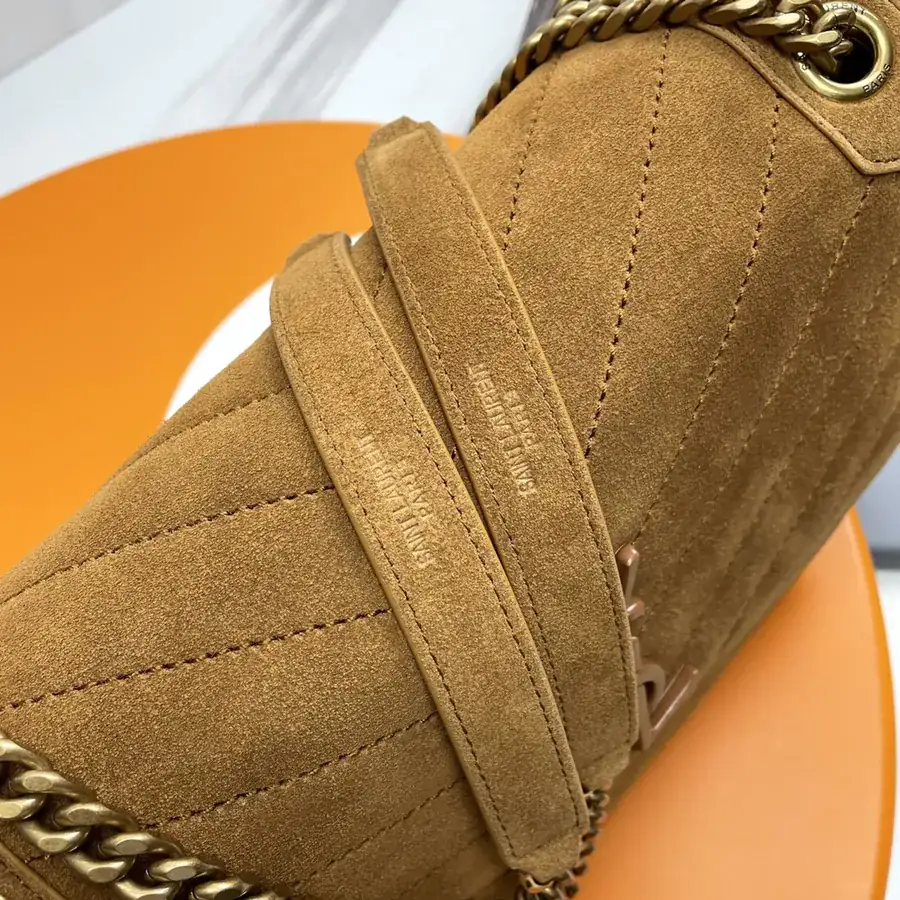 Niki Bucket Bag in Grained Cashmere Leather