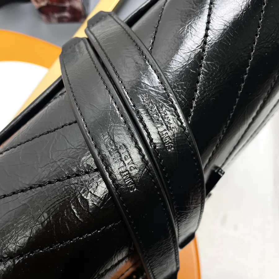 Niki Bucket Bag in Grained Calfskin