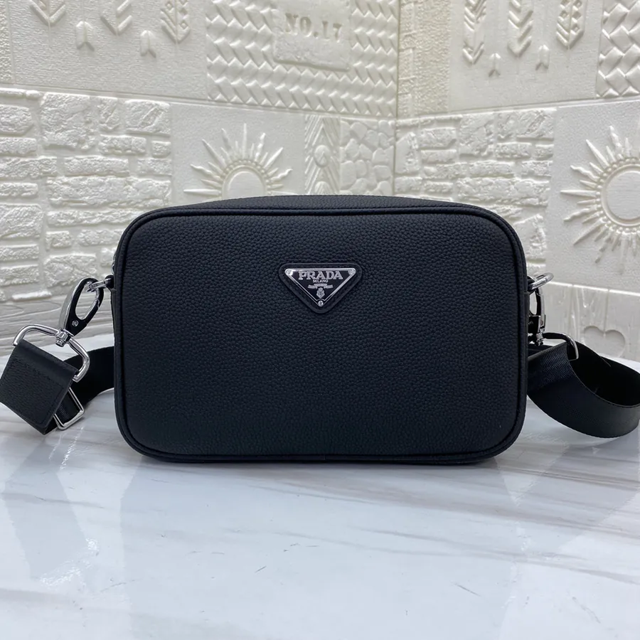 P Family Classic Italian Calfskin Crossbody Bag