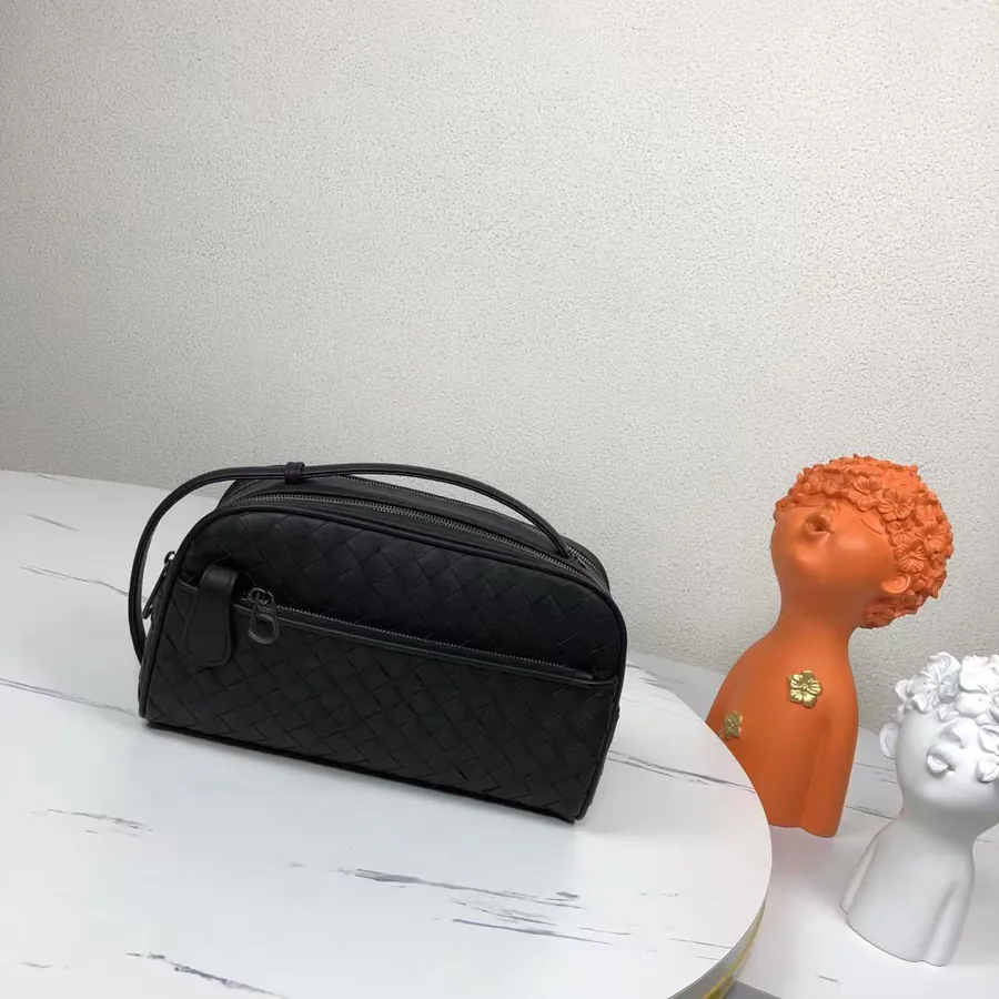 360BV Leather Handbag with Premium Hardware and Unique Design