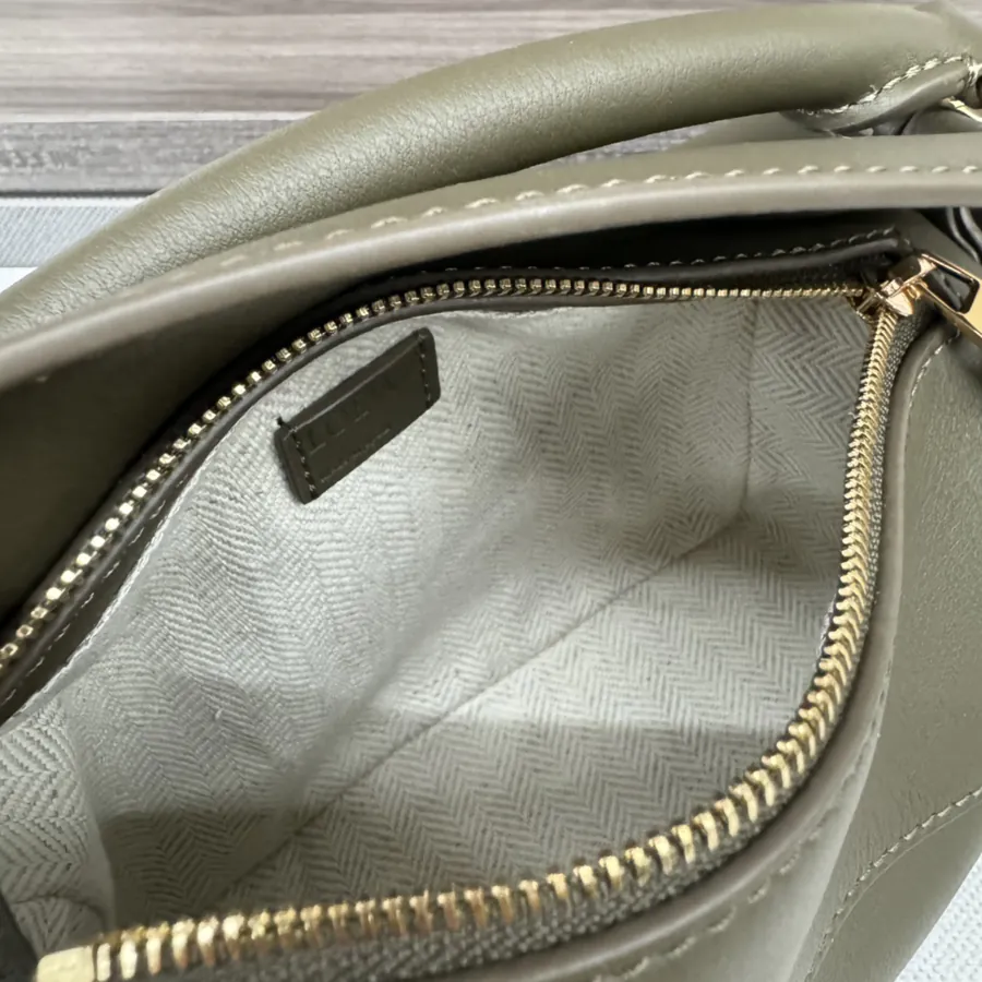 Anagram Puzzle Edge Mini Handbag in Soft Calfskin