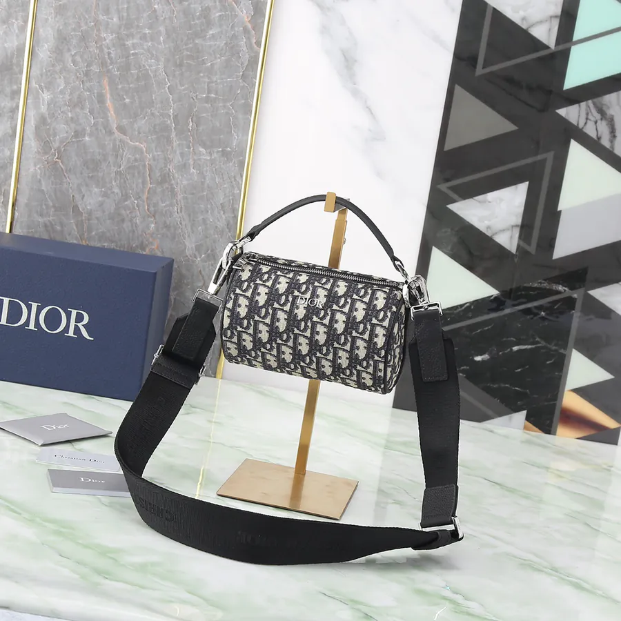 Mini Roller Messenger Bag with DIO Embossed