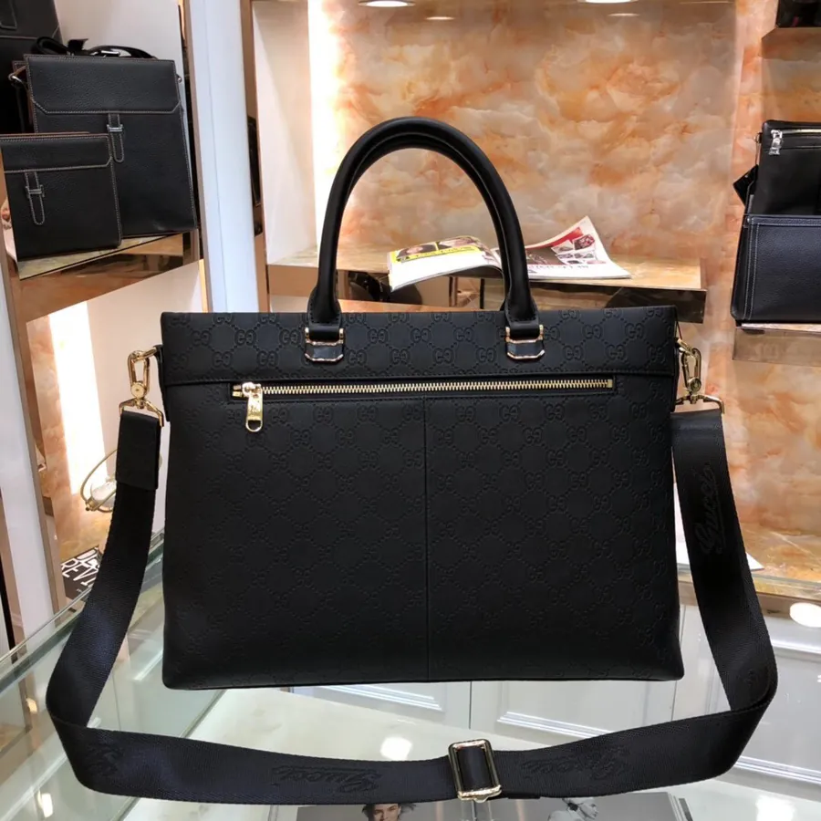 G Family New Trendy Men's Briefcase Crossbody Tote