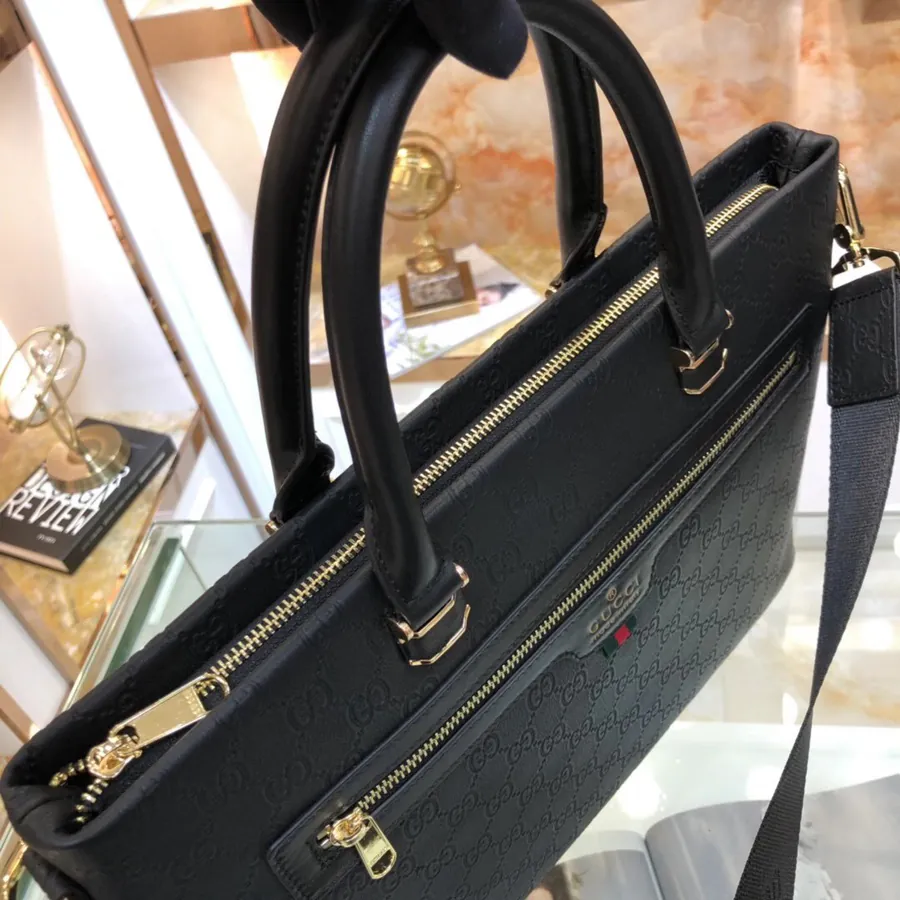 G Family New Trendy Men's Briefcase Crossbody Tote