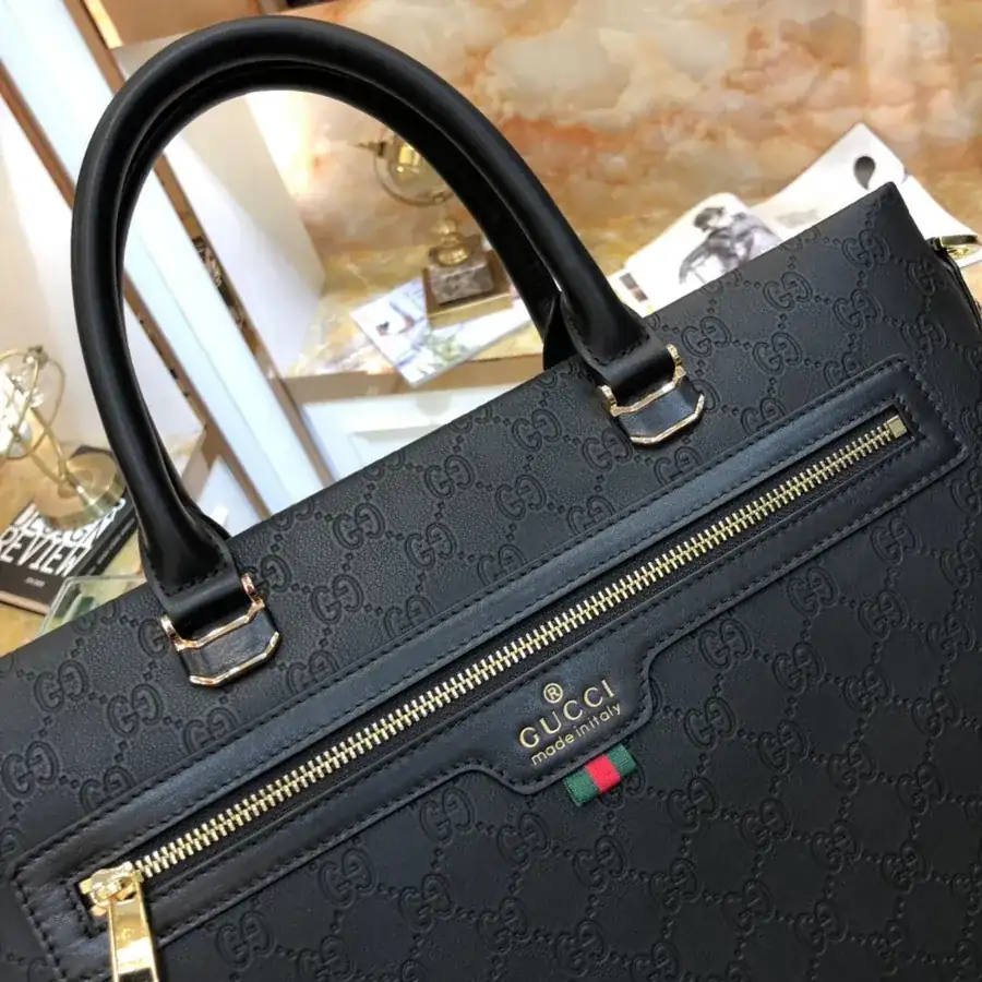G Family New Trendy Men's Briefcase Crossbody Tote