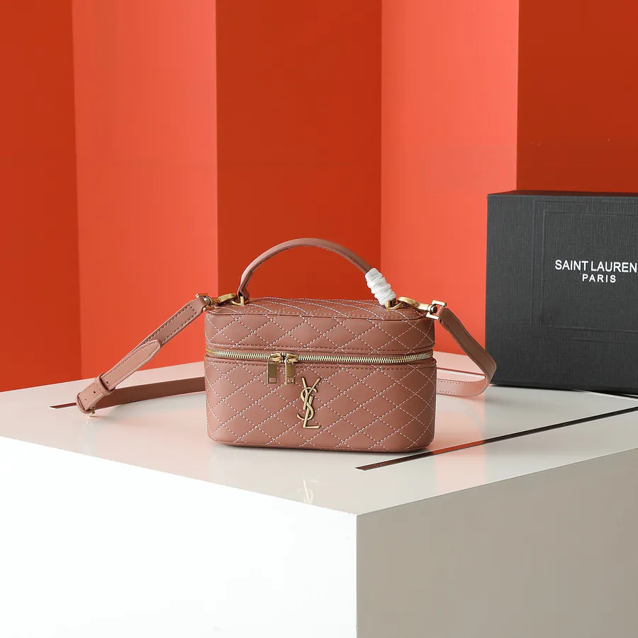 Gaby Vanity Mini Bag Leather Crossbody Clutch