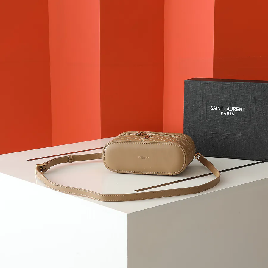 Gaby Vanity Mini Leather Crossbody Bag
