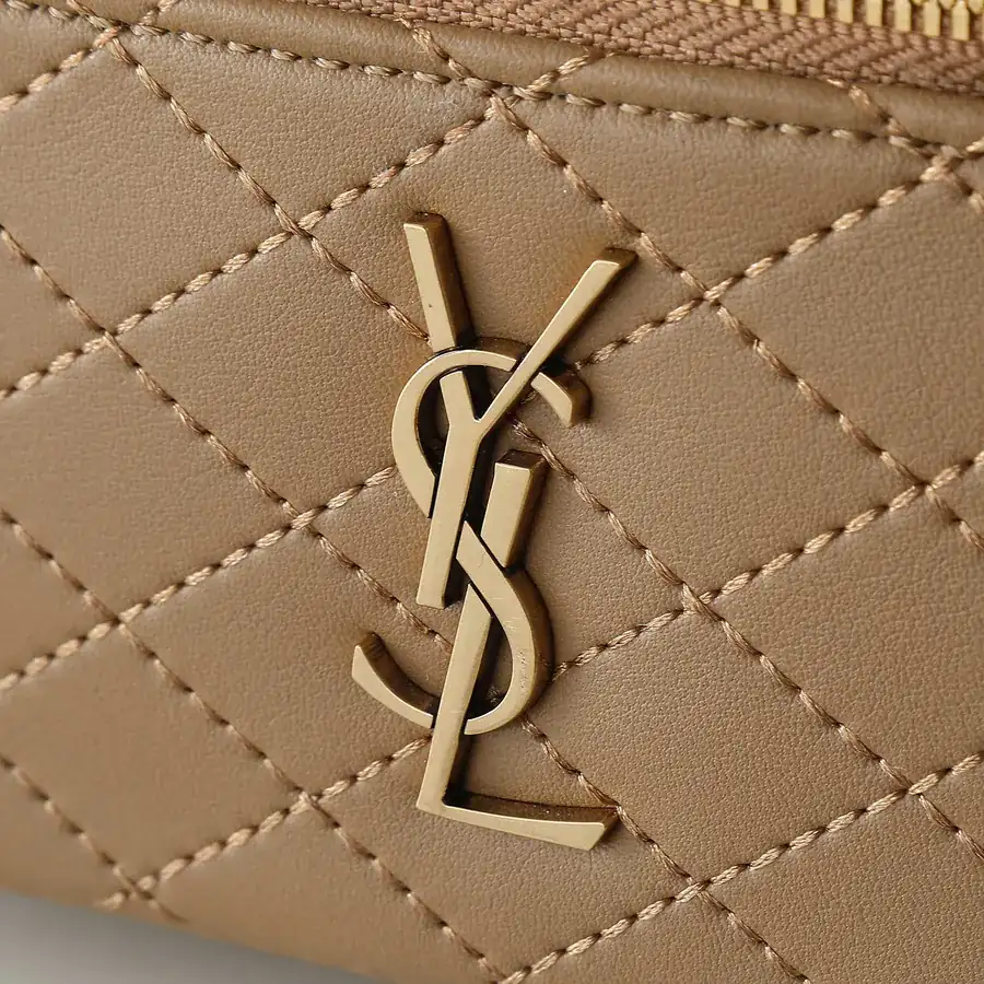 Gaby Vanity Mini Leather Crossbody Bag
