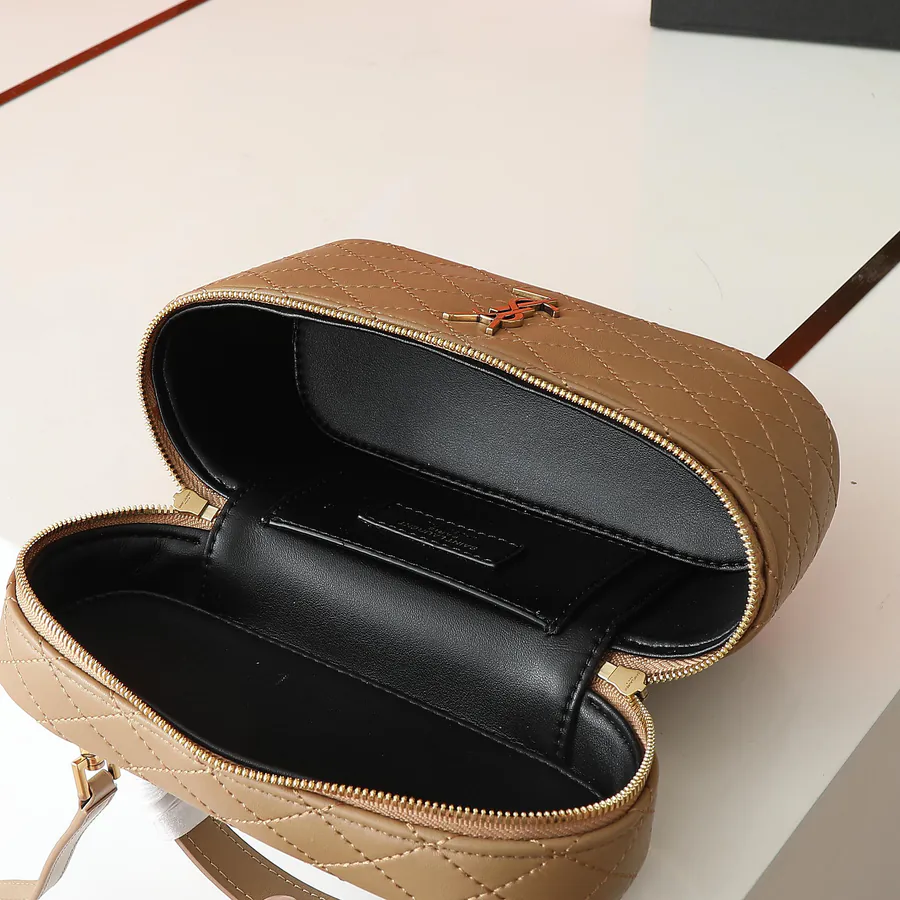 Gaby Vanity Mini Leather Crossbody Bag