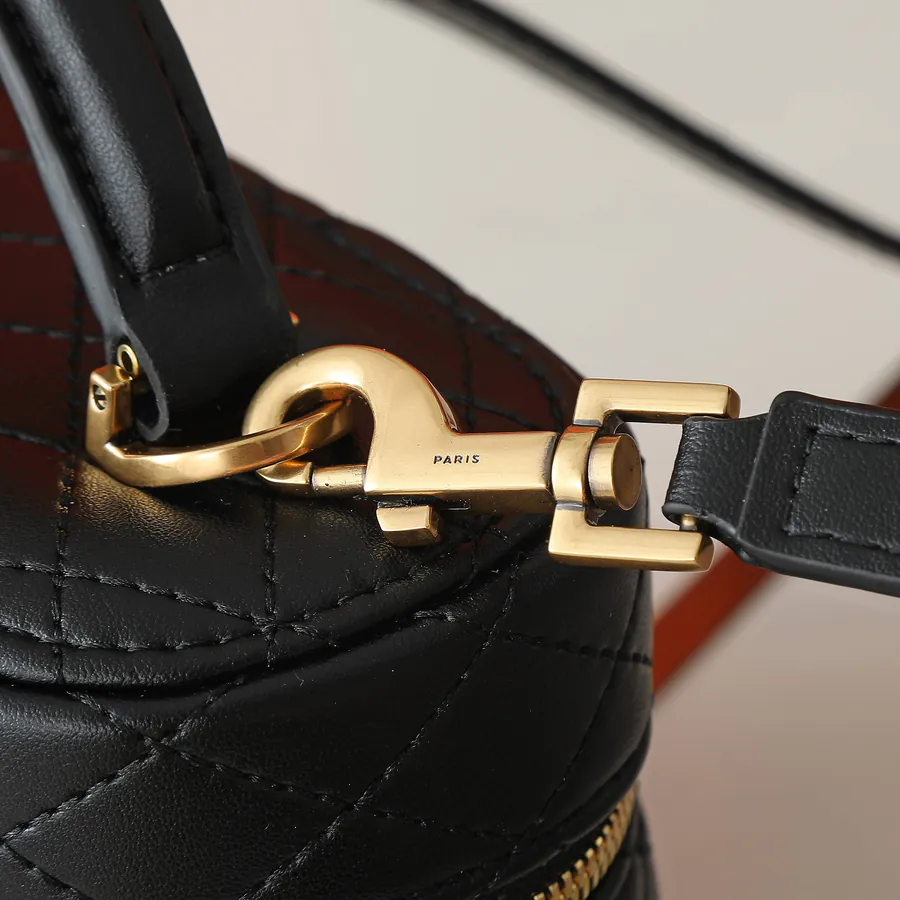 Gaby Vanity Bag Mini Leather Crossbody Tote