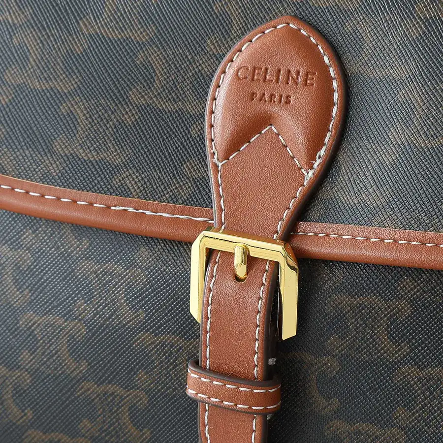 Monogram French Bag in Caramel Color