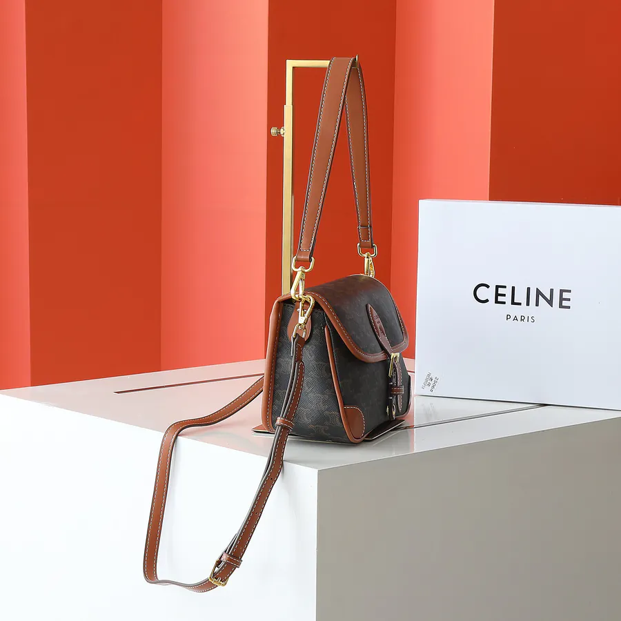 Monogram French Bag in Caramel Color