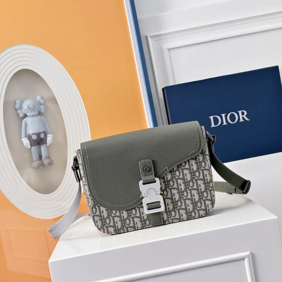 Mini Satchel with Adjustable Leather Strap and Cistian Embroidery