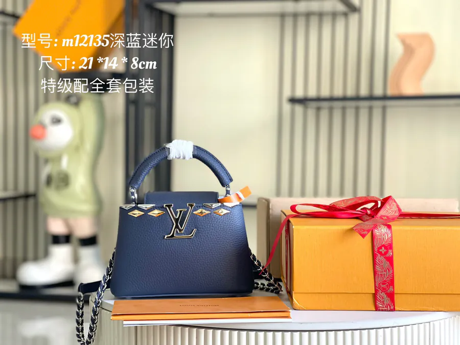 CAPUCINES Mini Elegant Luxury Handbag