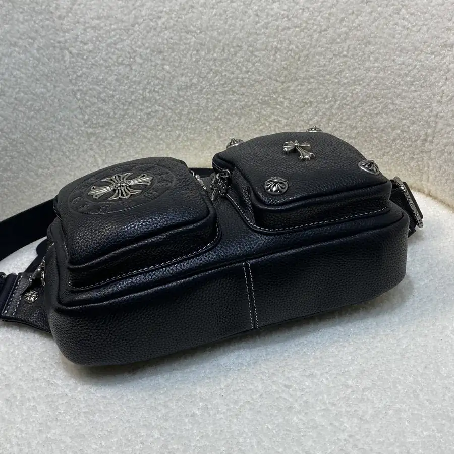 Kroonin New Crossbody Bag in Grained Calfskin